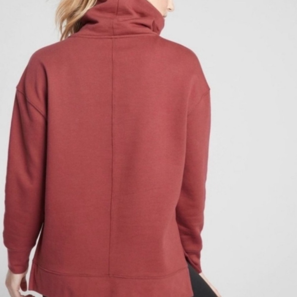 Athleta Funnel neck sweatshirt- read description - Picture 2 of 7